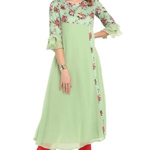 Janasya Women's Crepe Kurta